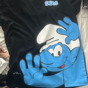 Smurf t-shirt size small